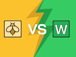 Illustration of Spelling Bee vs. Wordle: Which Daily Word Game is Better for Your Brain?