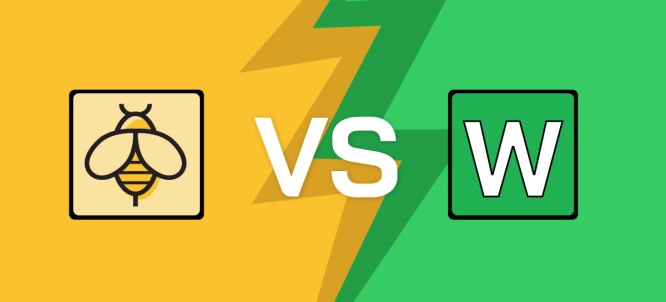 Illustration of Spelling Bee vs. Wordle: Which Daily Word Game is Better for Your Brain?